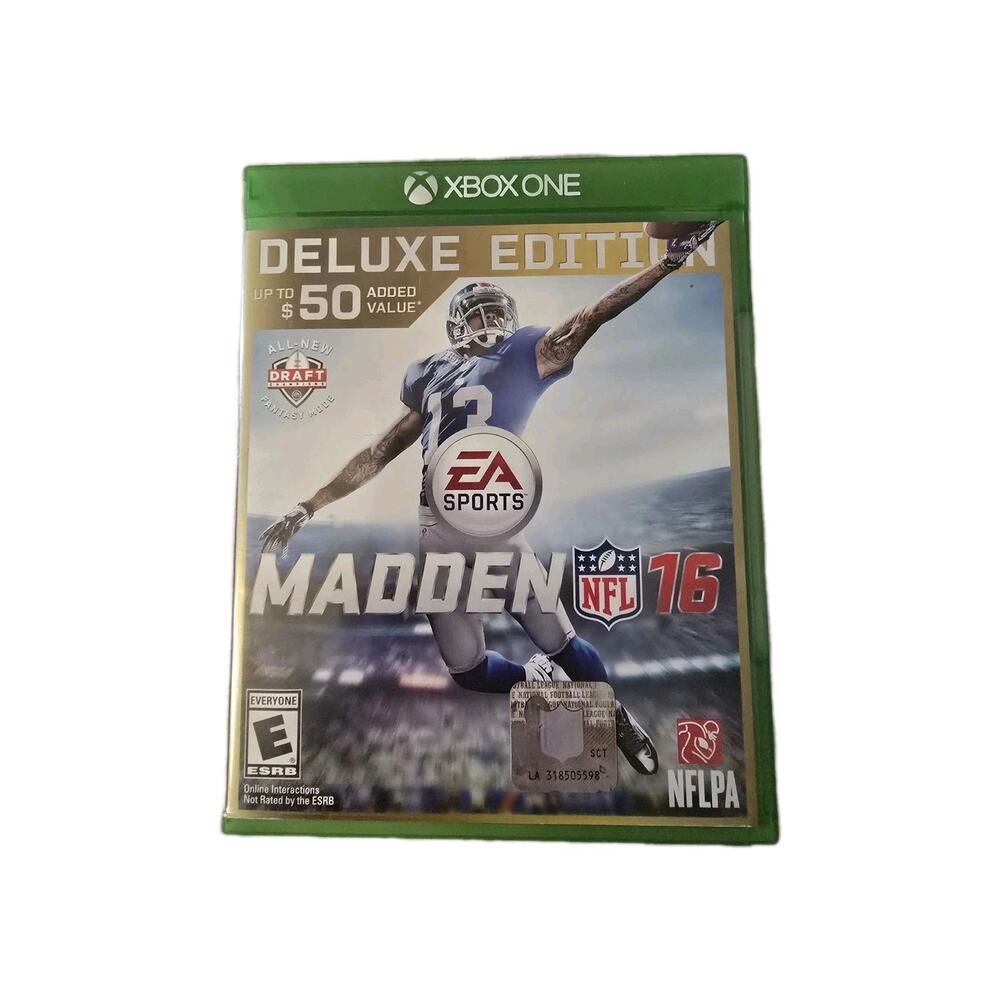 Madden NFL 16 (Microsoft Xbox One, 2015) PREOWNED Tested